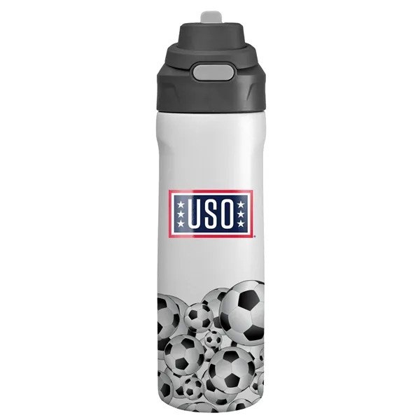 Pop Up 24 Oz. Recycled Sports Bottle... from ASI 30208 A P Specialties / AP Specialties