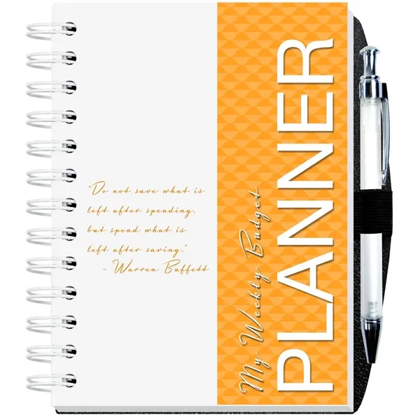 Item #IMJ4B-PS Budget Planner with Pen Safe - Full Color