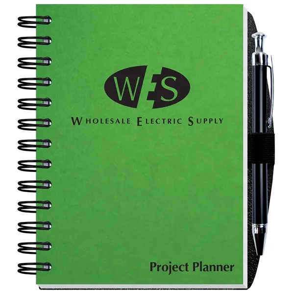Item #IMJP-PS Project Planner with Pen Safe - Foil Stamped