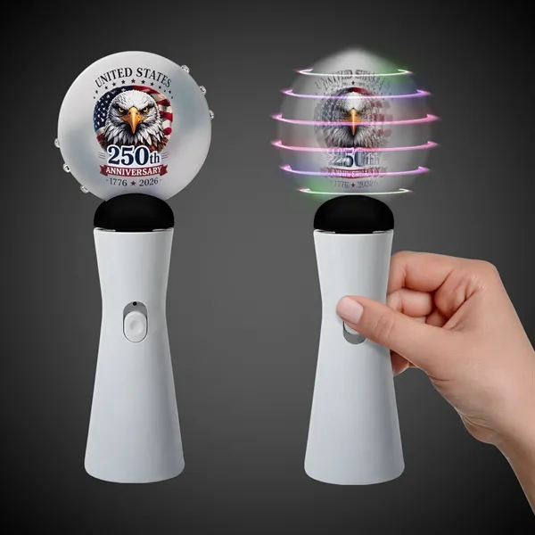 Item #PAT992EA USA 250th Anniversary LED Coin Spinner