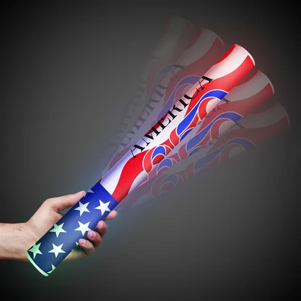 Item #PAT110FEA USA 250th Anniversary LED Foam Lumiton