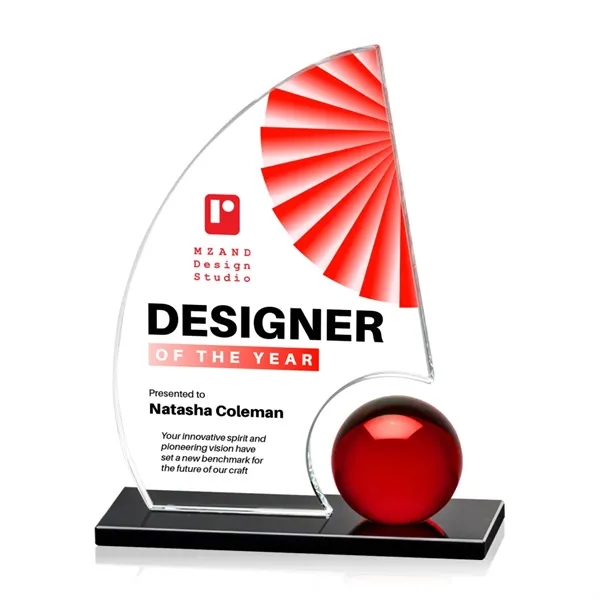 Item #AWARD AWV8643 Ravenna VividPrint™ Award - Starfire