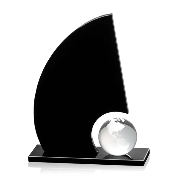 Item #AWARD AWKV8643 Ravenna VividPrint™ Award - Black