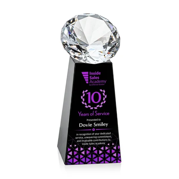 Item #AWARD OPV2466 Novita VividPrint™ Award - Black/Diamond