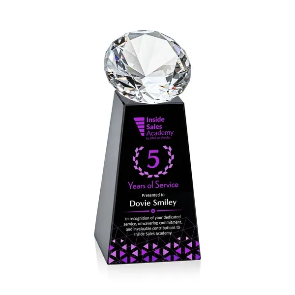Item #AWARD OPV2466 Novita VividPrint™ Award - Black/Diamond