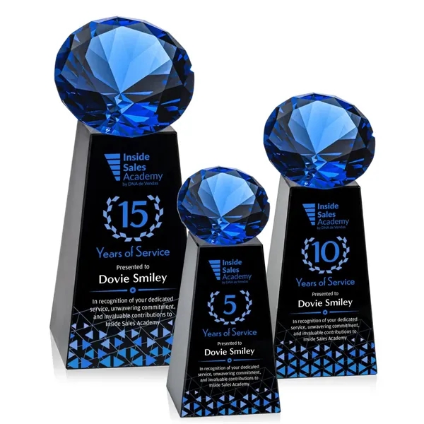 Item #OPV2466-S Novita VividPrint™ Award - Black/Sapphire