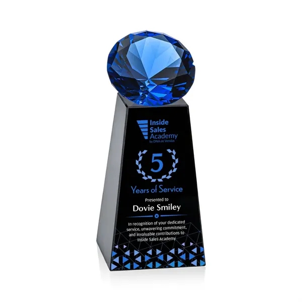 Item #OPV2466-S Novita VividPrint™ Award - Black/Sapphire