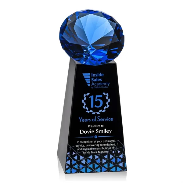 Item #OPV2466-S Novita VividPrint™ Award - Black/Sapphire