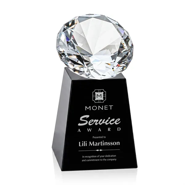 Item #OPT238-DK Celestina Award - Black/Diamond