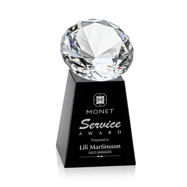 Item #OPT238-DK Celestina Award - Black/Diamond