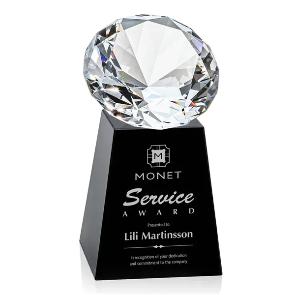 Item #OPT238-DK Celestina Award - Black/Diamond
