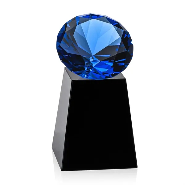 Item #OPT238-SK Celestina Award - Black/Sapphire
