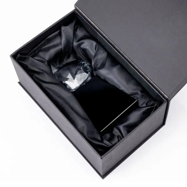 Item #OPV238-SK Celestina VividPrint™ Award - Black/Sapphire