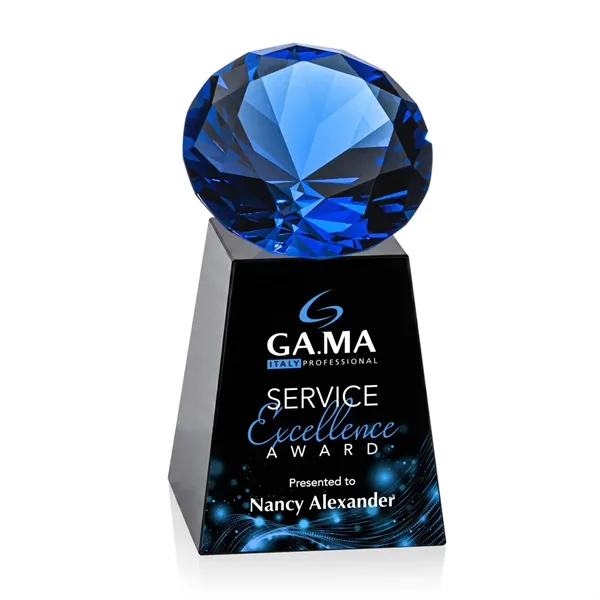 Item #OPV238-SK Celestina VividPrint™ Award - Black/Sapphire