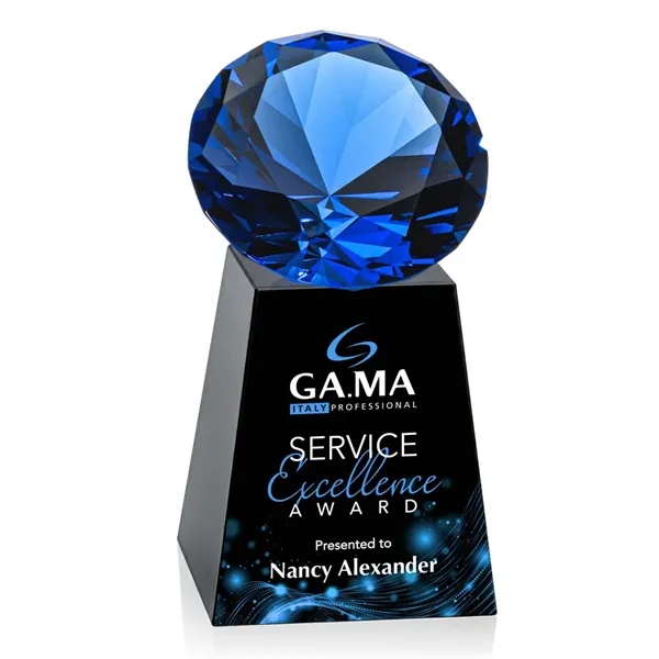 Item #OPV238-SK Celestina VividPrint™ Award - Black/Sapphire