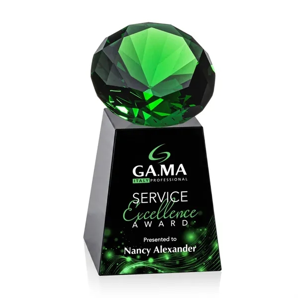 Item #OPV238-EK Celestina VividPrint™ Award - Black/Emerald