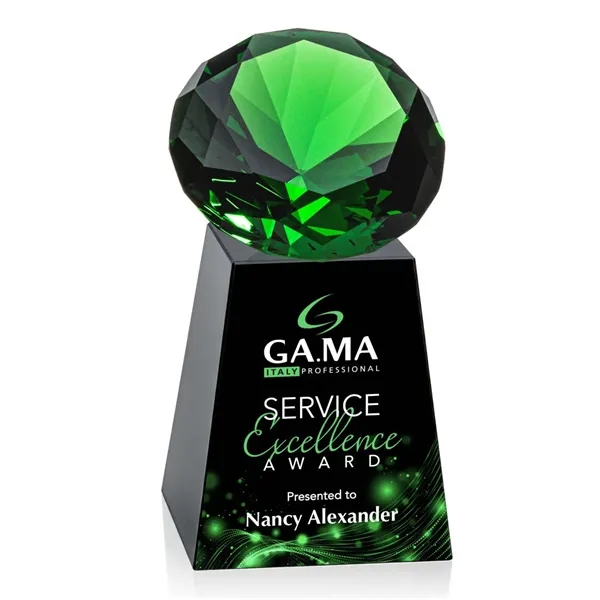 Item #OPV238-EK Celestina VividPrint™ Award - Black/Emerald