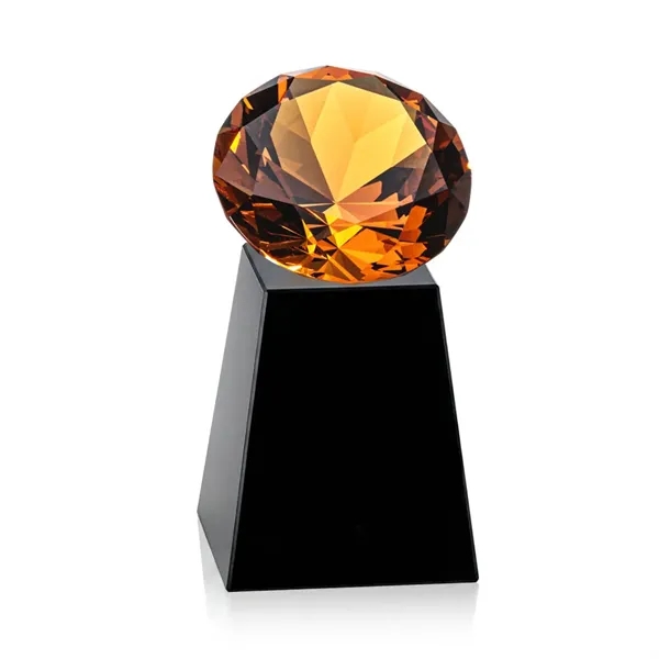 Item #OPV238-AK Celestina VividPrint™ Award - Black/Amber