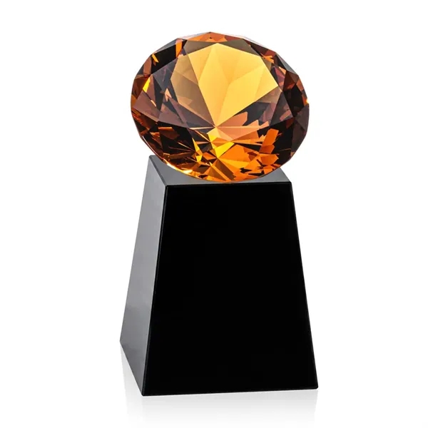 Item #OPV238-AK Celestina VividPrint™ Award - Black/Amber