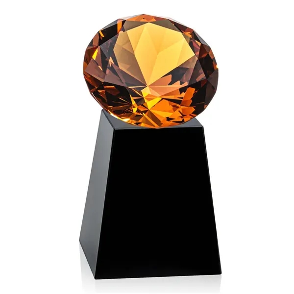 Item #OPV238-AK Celestina VividPrint™ Award - Black/Amber