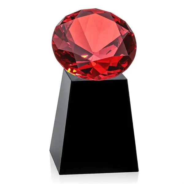 Item #OPV238-RK Celestina VividPrint™ Award - Black/Ruby