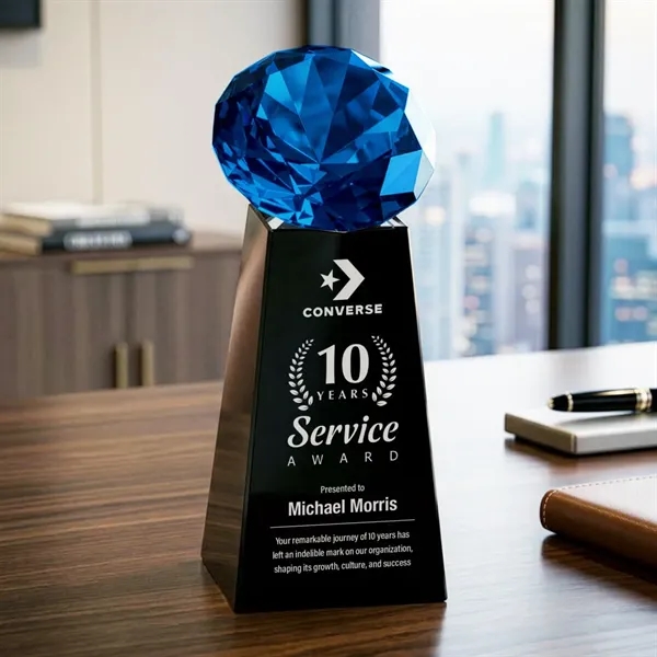 Item #OPT2466-S Novita Award - Black/Sapphire