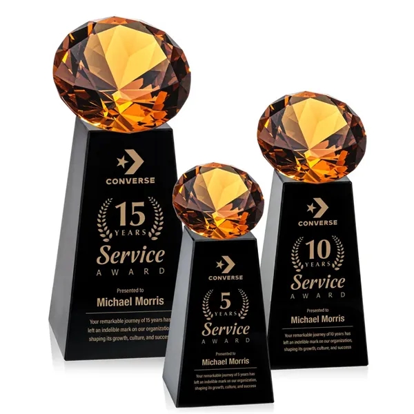 Item #OPT2466-A Novita Award - Black/Amber