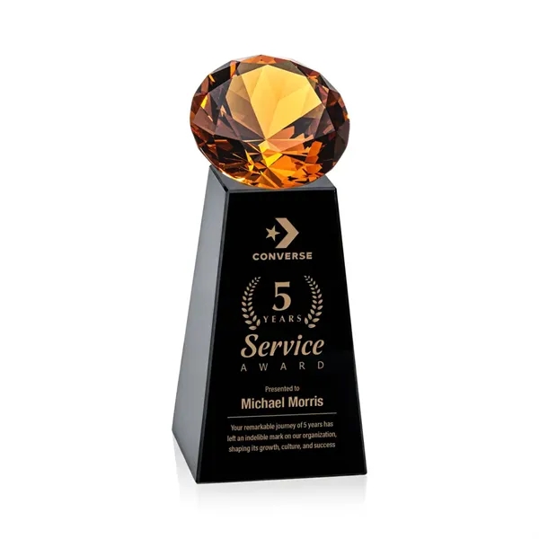Item #OPT2466-A Novita Award - Black/Amber