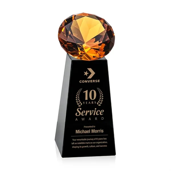Item #OPT2466-A Novita Award - Black/Amber