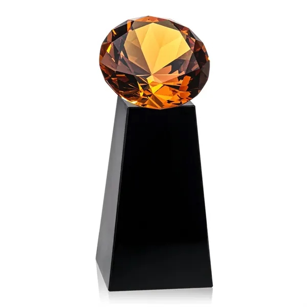 Item #OPV2466-A Novita VividPrint™ Award - Black/Amber