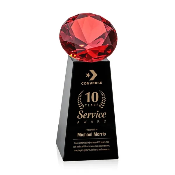 Item #OPT2466-R Novita Award - Black/Ruby