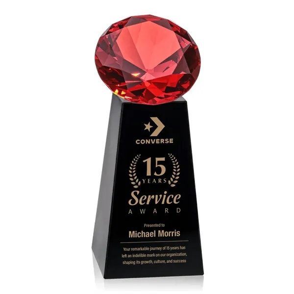 Item #OPT2466-R Novita Award - Black/Ruby