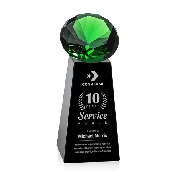 Item #OPT2466-E Novita Award - Black/Emerald