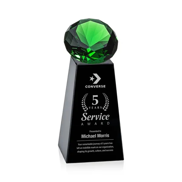 Item #OPT2466-E Novita Award - Black/Emerald
