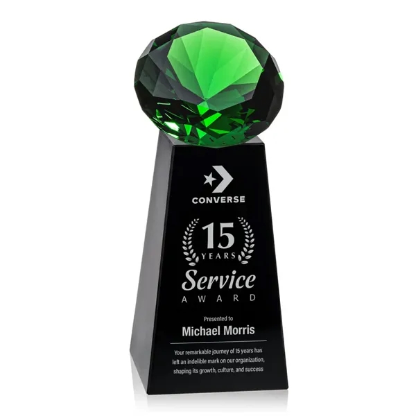 Item #OPT2466-E Novita Award - Black/Emerald
