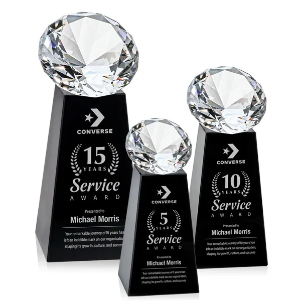 Item #AWARD OPT2466 Novita Award - Black/Diamond