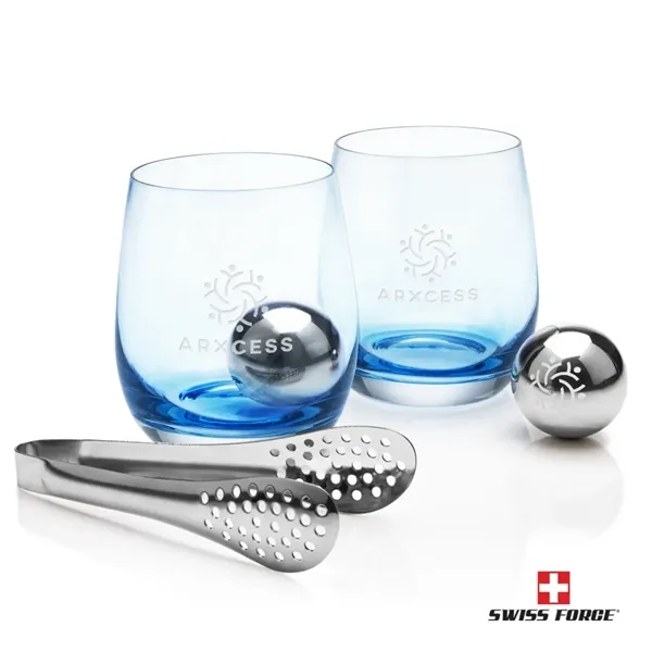 Item #SST4613-2SB Swiss Force® S/S Balls & 2 Soudan OTR - Blue