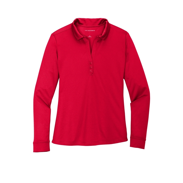 Port Authority Ladies Silk Touch Performance Long Sleeve ...... from ASI 84863 SanMar