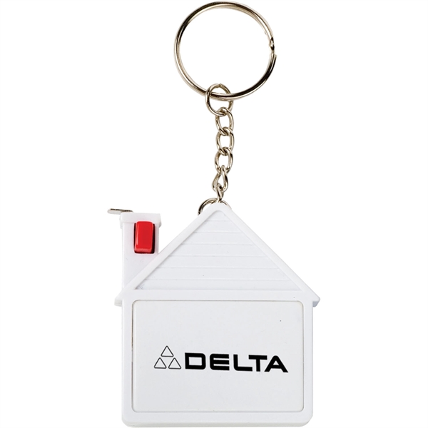 House shaped tape measure with 3' 3" metal tape, a release... from ASI 54100 Fields Manufacturing Inc / TargetLine®