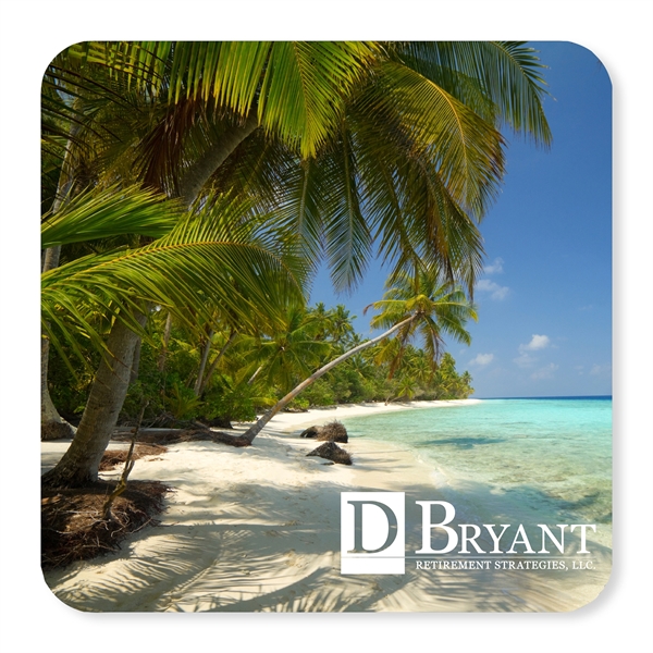 Premium 7" x 7" Full Color Microfiber Cloth... from ASI 73497 Natural Trends