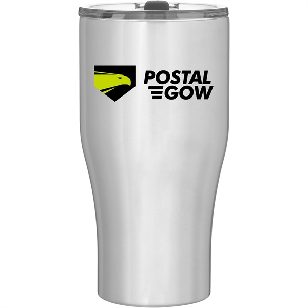 16.9 oz double wall 18/8 stainless steel thermal tumbler with copper... from ASI 51197 ETS Express, LLC