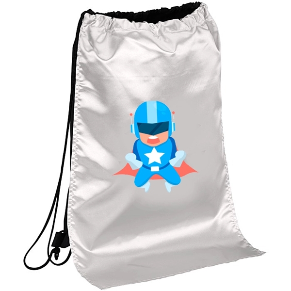 Super Hero Styled Sport & Flag Draw String Back Pack With... from ASI 62635 Inno-Vative Solutions Grp LTD