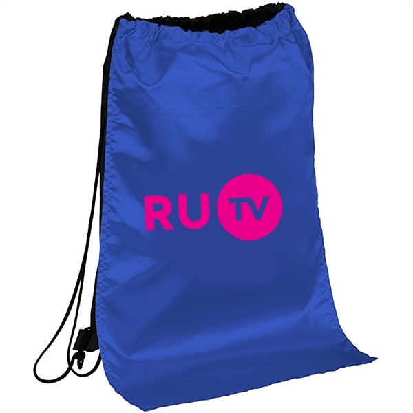 Super Hero Styled Sport & Flag Draw String Back Pack With... from ASI 62635 Inno-Vative Solutions Grp LTD