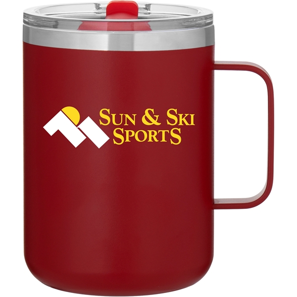 16.9 oz double wall stainless steel thermal mug with copper vacuum... from ASI 51197 ETS Express, LLC
