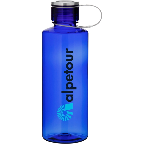 25 oz single wall, BPA-free copolyester bottle with threaded lid, braided... from ASI 51197 ETS Express, LLC