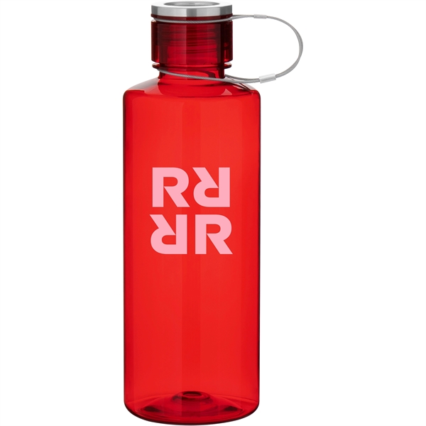 25 oz single wall, BPA-free copolyester bottle with threaded lid, braided... from ASI 51197 ETS Express, LLC