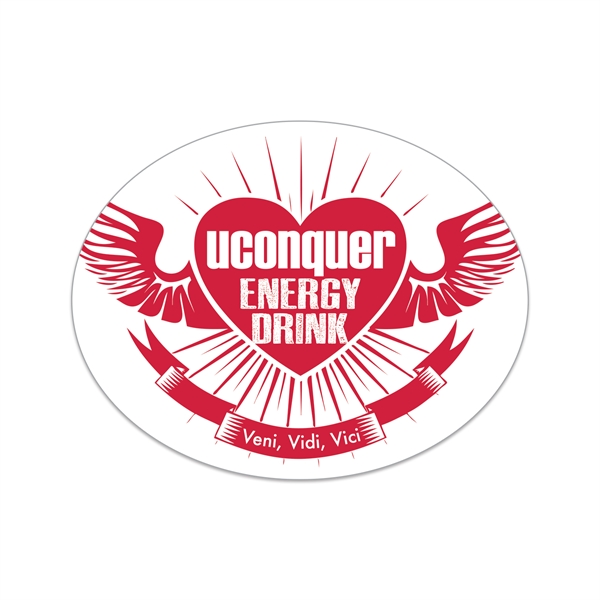 White Die cut, custom size decals with removable adhesive back.... from ASI 56950 Gill Studios Inc / Gill-Line®