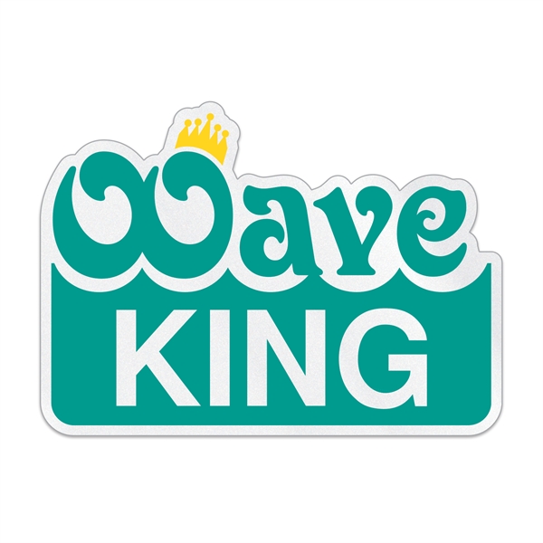 White Die cut, custom size decals with removable adhesive back.... from ASI 56950 Gill Studios Inc / Gill-Line®