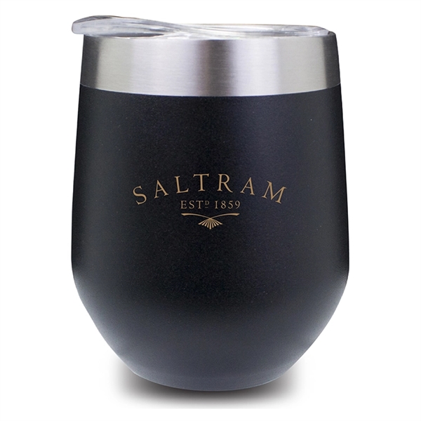 12 oz capacity double wall and vacuum insulated tumbler with sip-thru... from ASI 30112 ACE Products