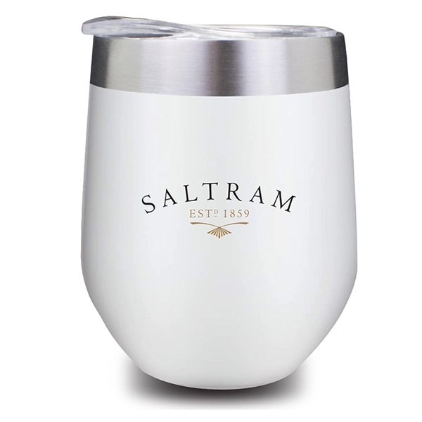 12 oz capacity double wall and vacuum insulated tumbler with sip-thru... from ASI 30112 ACE Products